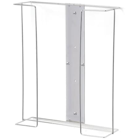 Global Industrial Wire Steel Triple Glove Box Holder, 11-15/16W x 3-13/16D x 14-3/16H 436802